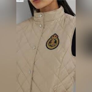 Lauren Ralph Lauren Crest vest New without tags